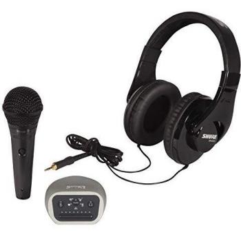 SHURE Kit de Grabación Digital con Micrófono PGA58, Cascos SRH240A e Interfaz de Audio MVi