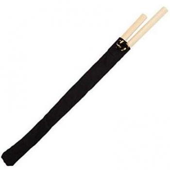BigBuy Home S1401316 Palillos, Wood, Negro