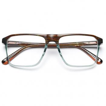 Etnia Barcelona Nouvel BRGR Men's Eyeglasses Brown Size 55 - Blue Light Block Available (Frame Only)