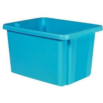 CURVER 00751 – 656 – 00 Essentials Caja de empilage plástico Azul 42,5 x 33,5 x 26,2 cm 26 L