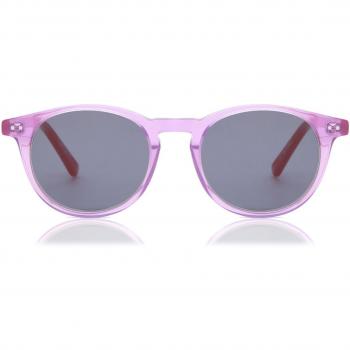 Oval Full Rim Kids' Sunglasses in Purple - SmartBuy Kids Size 45