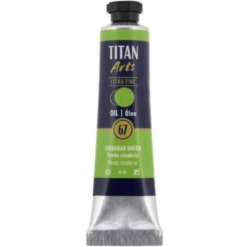 Óleo Titan Extra Fino 20 ml Color Verde Cinabrio Serie 2