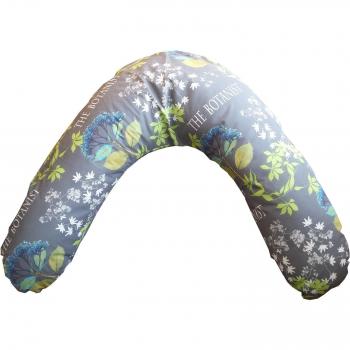 Natalia Spzoo® Cojín de Lactancia 190 cm, Funda algodón 100%, Relleno: Perlas Micro EPS