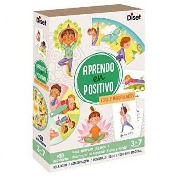 Diset - Aprendo en positivo Yoga y Mindfulness, Juego educativo a partir de 3 años