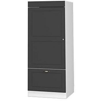 Armario para microondas Fame-Line, Antracita-Oro, 60 cm