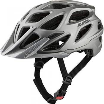 Casco de bicicleta Alpina Mythos 3.0 L.E. unisex, color gris oscuro mate, talla 57-62 cm, ligero y con ventilación óptima