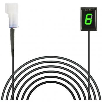 Impermeable Indicador de Marcha de Motocicleta Pantalla LED para Kawasaki