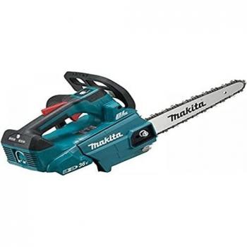 Makita DUC256CZ DUC256CZ-Sierra de Cadena 18vx2 lxt 25cm bl Carving, Negro, 60 x 450 mm