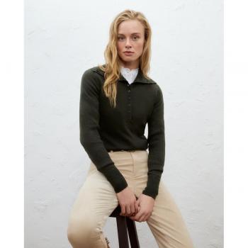 Jersey de mujer cuello abotonado Lloyd's