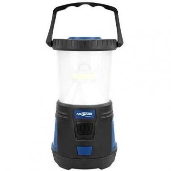 Lámpara de camping LED Ansmann CL600B, 600 lúmenes, batería/recargable, IPX4, cuerpo plástico negro
