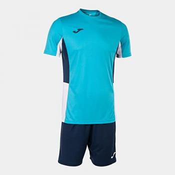 Set de Entrenamiento Hombre Joma Danubio II Turquesa Flúor Marino 103213 Ligero