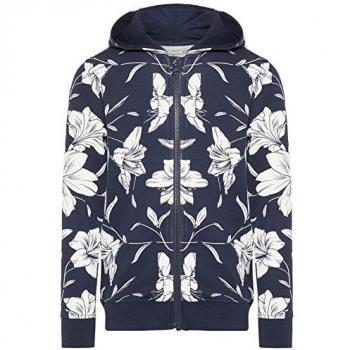 NAME IT Chaqueta sudadera con la garantía, AZUL OSCURO ZAFIRO,9/10a