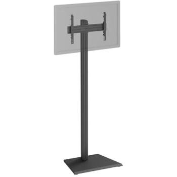 Soporte de Suelo para Televisores 32-75 con Altura Ajustable de 240cm, Color Negro