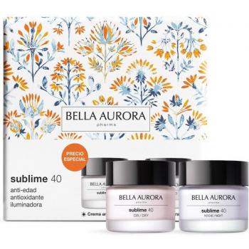 Pack Sublime 40 de Bella Aurora - Set de Regalo con Crema Antioxidante de Día 50ml y Crema Reparadora de Noche 50ml