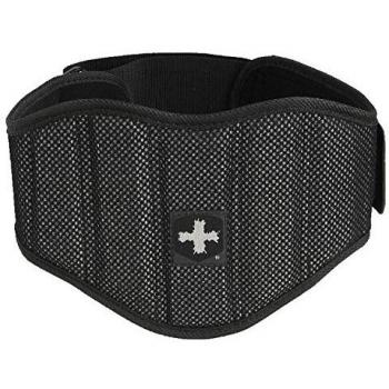 Harbinger Firm Fit Contoured Belt, Hombre, Black, M