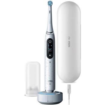Oral-B iO Series 10 Electric Toothbrush - Stardust White, Rechargeable with 7 Brushing Modes