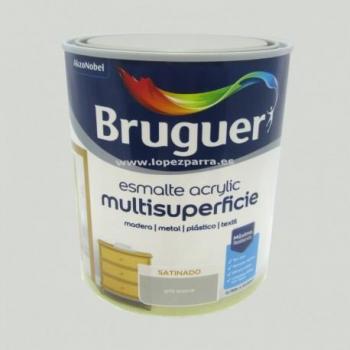 Esmalte acrílico satinado gris suave 750 ml