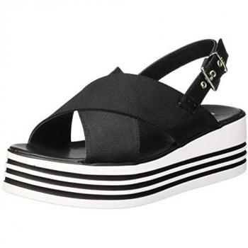 Sandalias de Mujer MTNG 57820 con Pulsera, Color Negro, Talla 36 EU