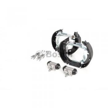 Bosch KS591 Kit Super Pro Kit de freno trasero de tambor 1 juego completo premontado