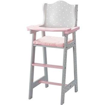 Trona para muñecas Olivias World TD-0098AG - Rosa/Gris