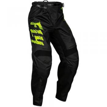 FLY Racing Pantalones de Cross Niño F-16 2024 Verdes y Negros