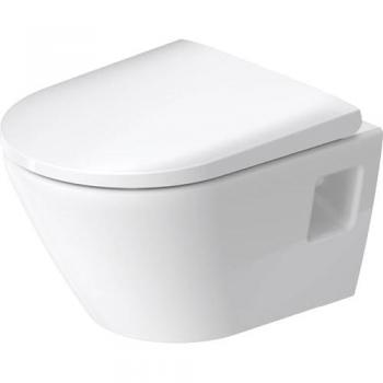 Inodoro Suspendido Duravit D-Neo Compact Rimless 37x48cm, 4.5L, Blanco