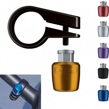 ABUS nutfix M5 og SPC 31,8 mm BK naranja bicicleta