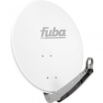 Antena Parabólica FUBA DAA 650 W - 65 cm, Aluminio Blanco, 10.75 - 12.75 GHz, Alta Potencia, DVB-S/S2 y DAB/DAB+