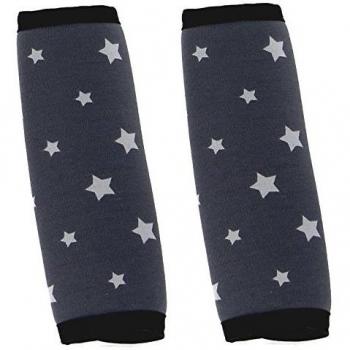 VADEBEBE Protector de arnés Estrellas Gris