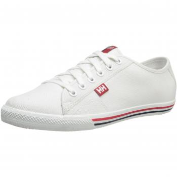 Helly Hansen W Oslofjord Canvas Zapatillas de deporte exterior, Mujer, Blanco / Azul, 42