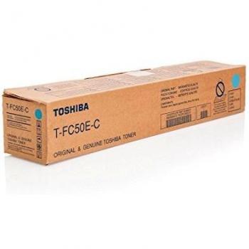 Toshiba tfc50ec original cian 1 piezas toner para impresoras laser 33600 paginas cian 1 piezas