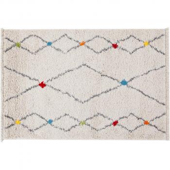 Alfombra Shaggy Multicolor 160x230 cm Estilo Berber Tribe D