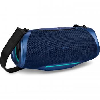 Altavoz Bluetooth Portátil MEDION P61762 - 50W, Bluetooth 5.3, Hasta 47h de Autonomía, Efectos de Luz RGB, Resistente al Agua IPX7, Diseño Robusto y M