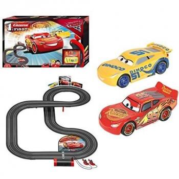 Carrera First - Disney Pixar Cars Circuito de Coches de Dinoco Cruz Ramirez, Pista de 3.5m
