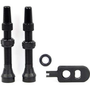 JUEGO VALVULAS PRESTA GURPIL ALUMIN.TUBELESS 40MM