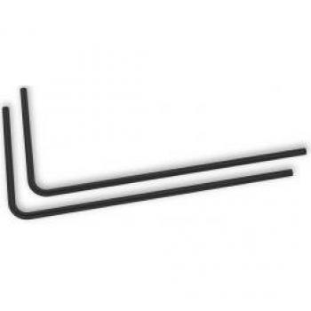 Tubo Rígido EKWB Loop Metal Pre-Doblado 90º 14mm 80cm Negro (Pack de 2)