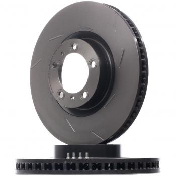 Disco de Freno Brembo Barnizado Para Eje Delantero 09.C549.31 - Ventilado, Geschlitzt, Altamente Carbonizado, 1 Pieza