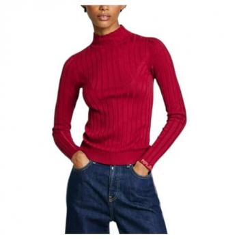 Pepe Jeans Women's Ribbed Turtleneck Sweater Izabel