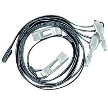 Cintas de Compresión Ferrino - Accesorios para Tiendas de Campaña, Adultos Unisex, Color Gris, Talla Única