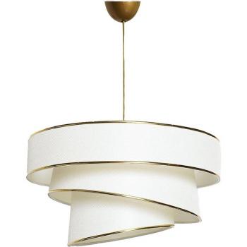 Lámpara de techo WELLHOME con estructura de metal color oro