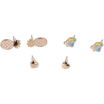 Pendientes Inca Tropical (3 pcs)