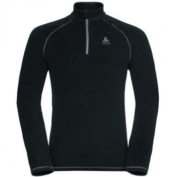 Odlo Rigi Men's Black Half Zip Fleece Pullover