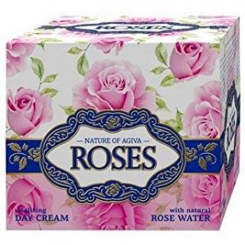 Rosa de Bulgaria hidratante con agua de rosas y complejo natural vitamina A + E