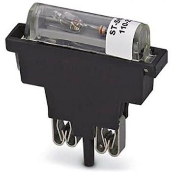 Phoenix Contact ST-SILED 24 Fuse Plug Connector - Black, 50 Pieces