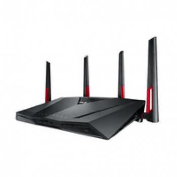 ASUS RT-AC88U Router Inalámbrico AC3100 Dual Band Gigabit Ethernet Negro con Wi-Fi 5 (802.11ac), Ai-Mesh Soportado, WTFast Acelerador de Juegos,
