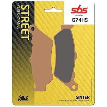 Pastillas de Freno Sinterizadas SBS 674HS para Moto