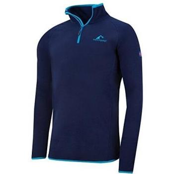 Westfjord Hombre Chaqueta de Polar Hekla, Color Azul Marino/Azul Claro Talla XXL