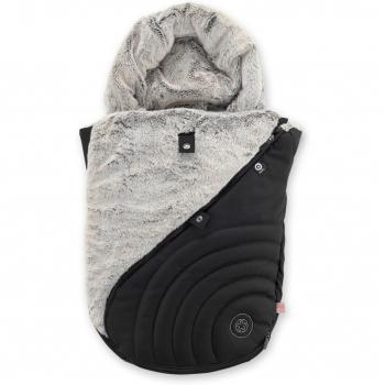 Kiddy Fußsack für Babyschalen Black