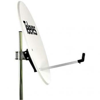Antena Parabólica Offset Isd Televes 830 Aluminio Blanca