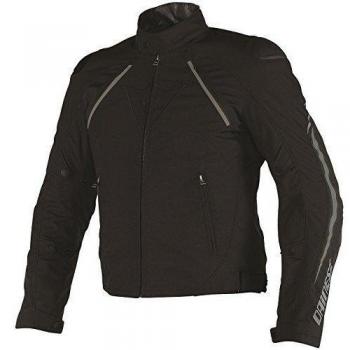 Dainese Hawker D-Dry Chaqueta para Moto, Negro/Ébano, 56